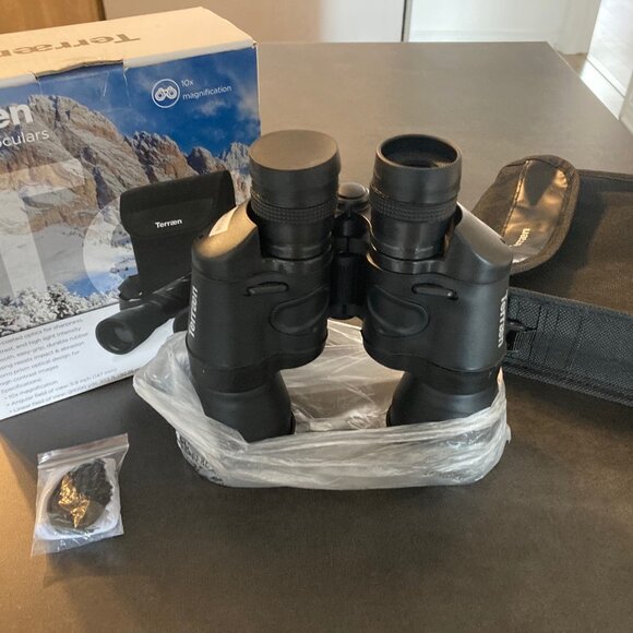 TERRAEN - 10x50 Binoculars - Picture 3 of 10